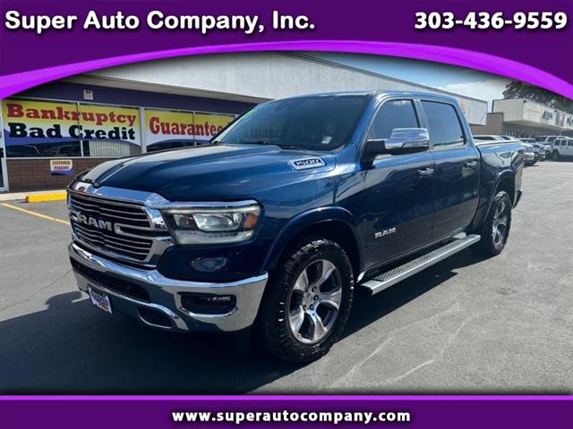 $38299 : 2021 RAM 1500 Laramie 4x4 Cre image 1