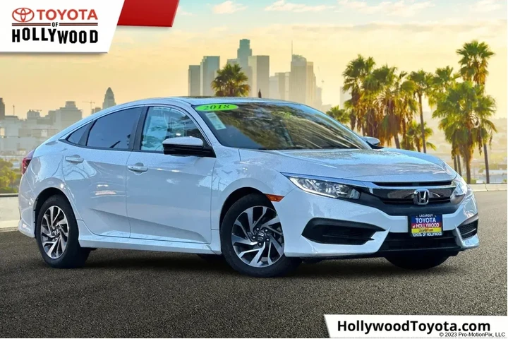 $17499 : Honda Civic 2018 EX 4dr Seda image 1