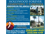 Hollywood Forever Cementerio. en Los Angeles
