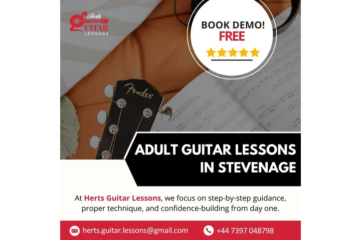 Stevenage Adult Guitar Lessons image 1