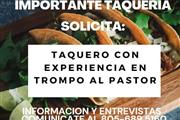 Taquero para Trompo al pasto en Santa Barbara