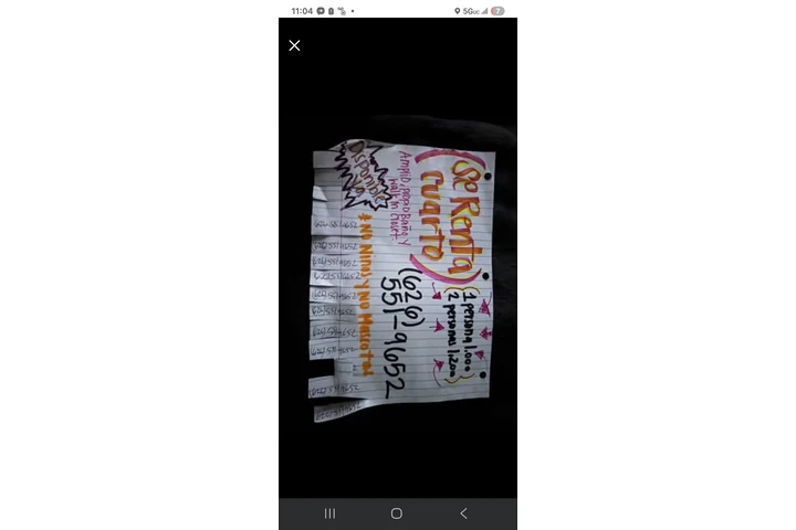 $1000 : Cuarto Disponible Ya! image 1