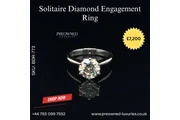 Elegant Solitaire Diamond Ring thumbnail