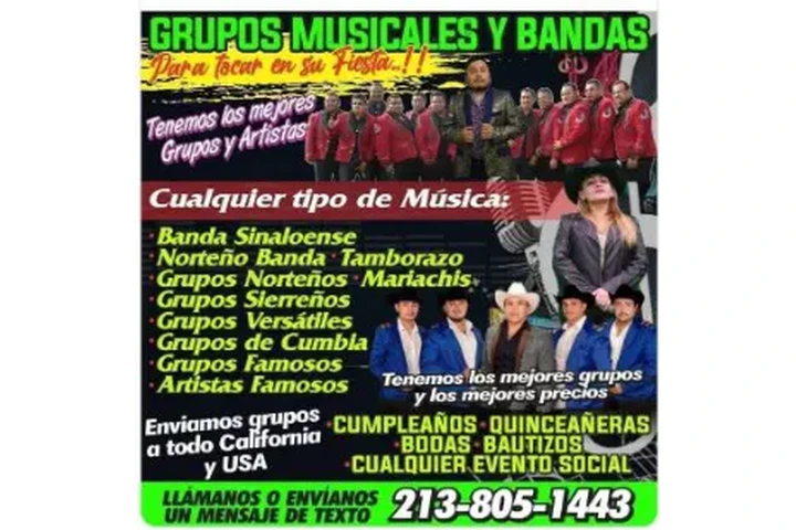 GRUPOS MUSICALES Y BANDAS image 1