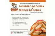 PANADERO  Y FREIDOR DE DONAS en Las Vegas