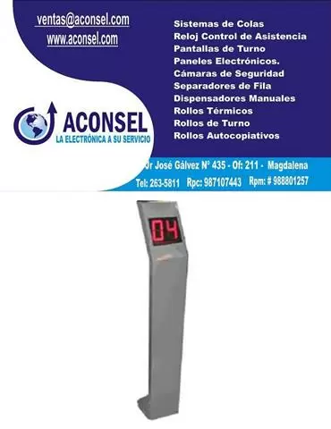 Sistema de Turno Dispensador image 1