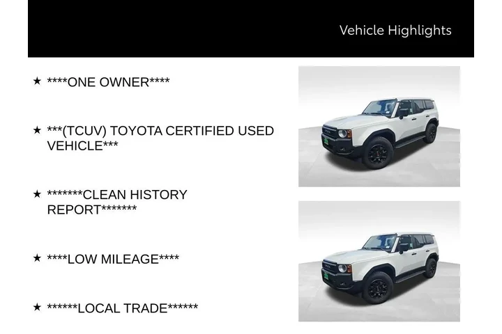 $57888 : Gold Certified2024 Land Cruis image 6