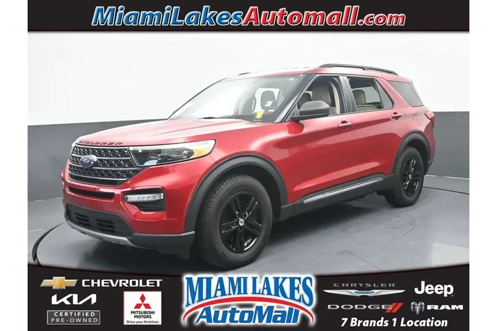 $20989 : Ford Explorer 2021 XLT 4dr S image 1