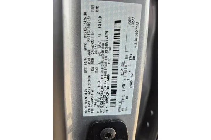 $37981 : Ford F-150 2024 4x2 STX 4dr image 5