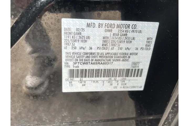 $31981 : Ford Maverick 2025 AWD Lobo image 5