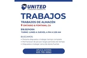 Empleo en Almacén en San Bernardino