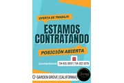 ESTAMOS CONTRATANDO en Orange County