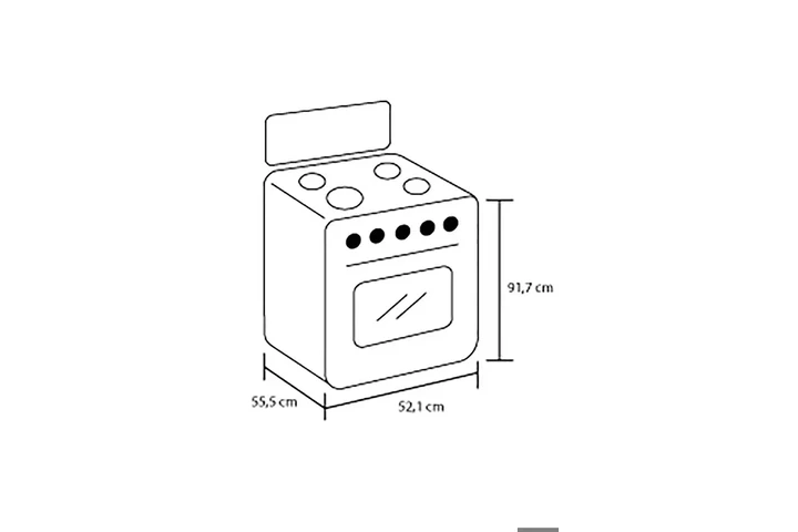 $520000 : Estufa Haceb Romero 50T GN image 1