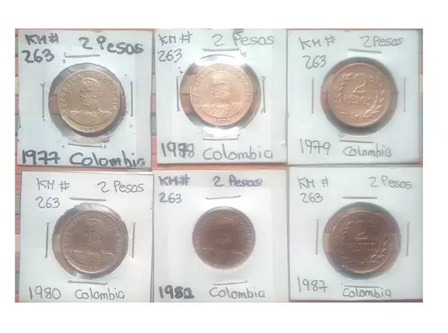 $180000 : Monedas antiguas de Colombia image 2