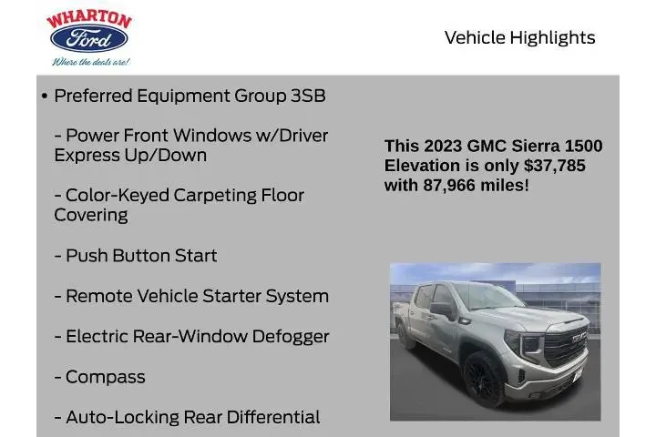 $37785 : GMC Sierra 1500 2023 4x4 Ele image 8