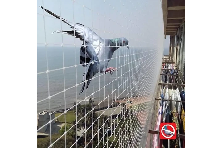 Bird net installation image 1