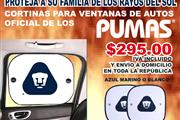 CORTINAS PARA AUTO PUMAS en Mexico DF