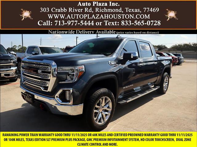 $37500 : 2020 GMC Sierra 1500 SLT Crew image 1