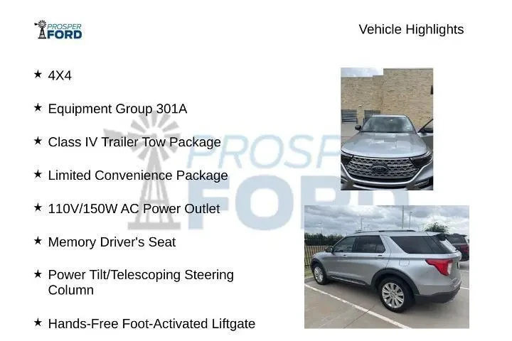 $32599 : Ford Explorer 2022 AWD Limit image 5