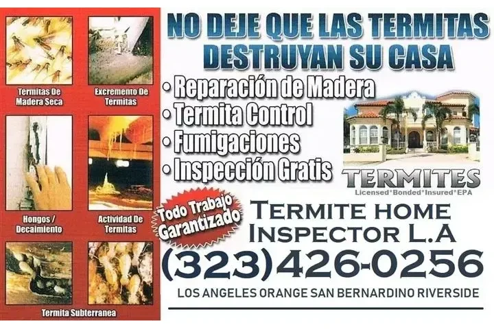 FUMIGADOR TERMITAS PLAGAS 24/7 image 1