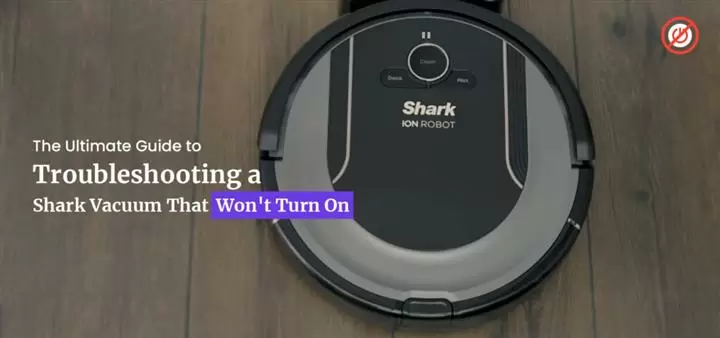 Shark Vacuum Not Turning On image 1