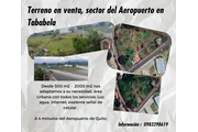 Terreno en venta, en Tababela en Quito