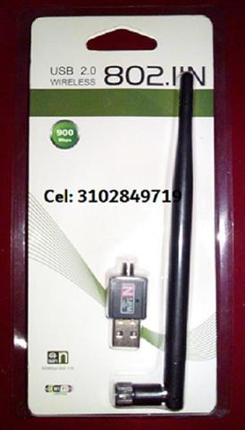 Antena USB wifi de 900 mhps image 1