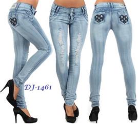 $18 : SILVER DIVA JEANS COLOMBIANOS image 1