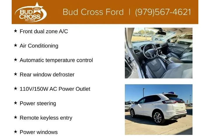 $19459 : Ford Edge 2018 AWD Sport 4dr image 8