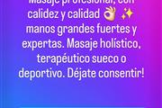 Terapia corporal/Masajes en Mexico DF