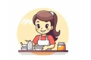 AYUDANTE PARA VENDER COMIDA