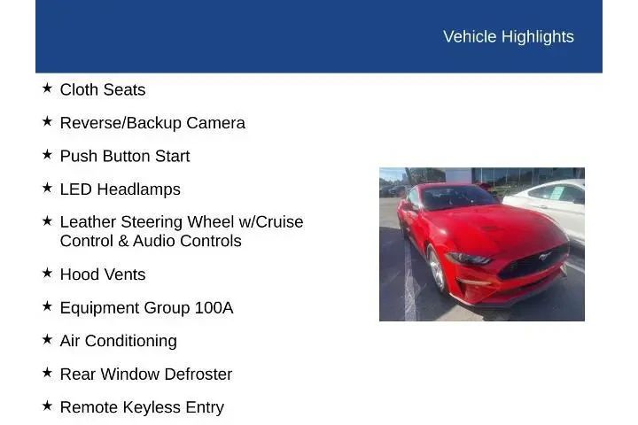 $19900 : Ford Mustang 2019 EcoBoost 2 image 5