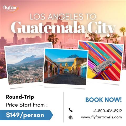 Los Angeles to Guatemala City image 1