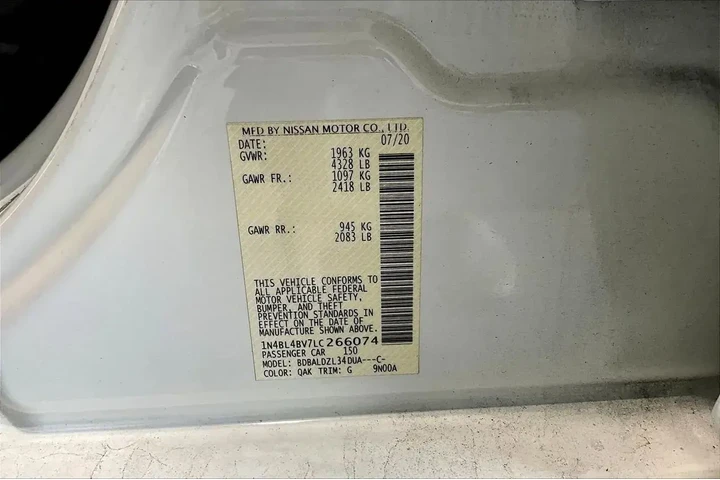 $13599 : Nissan Altima 2020 2.5 S 4dr image 8