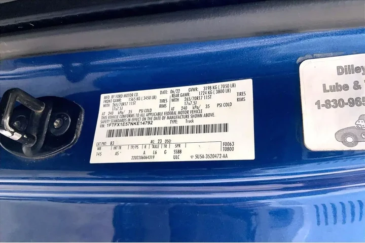 $21862 : Ford F-150 2022 4x4 XL 4dr S image 8