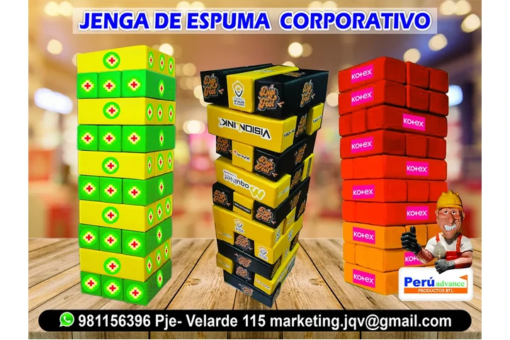 juego de yenga Gigante image 5