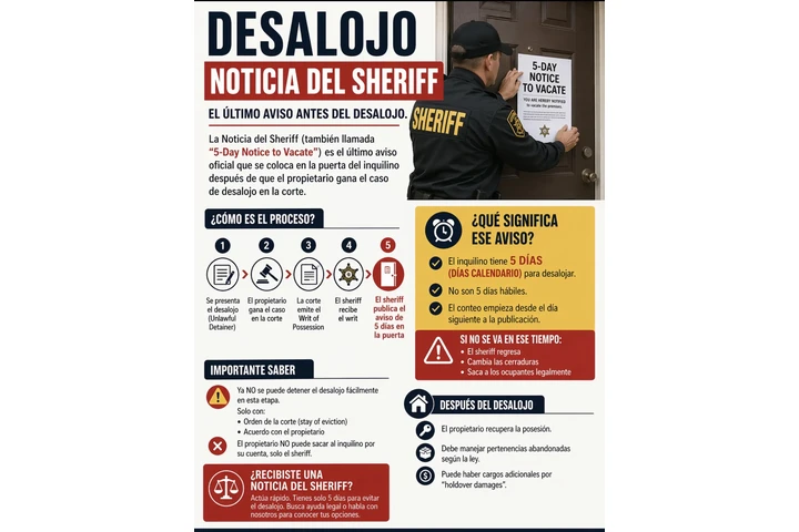 Inquillino recivio 3 day notic image 1