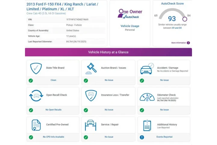 $21975 : 2013 F-150 FX4 image 3