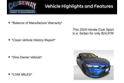 $24978 : Honda Civic 2024 Sport 4dr S thumbnail