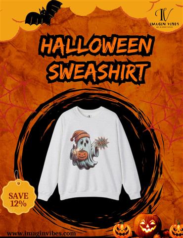 $44 : Halloween Sweatshirt image 1