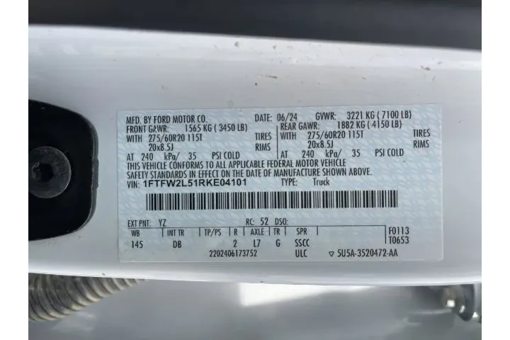 $39981 : Ford F-150 2024 4x4 STX 4dr image 4