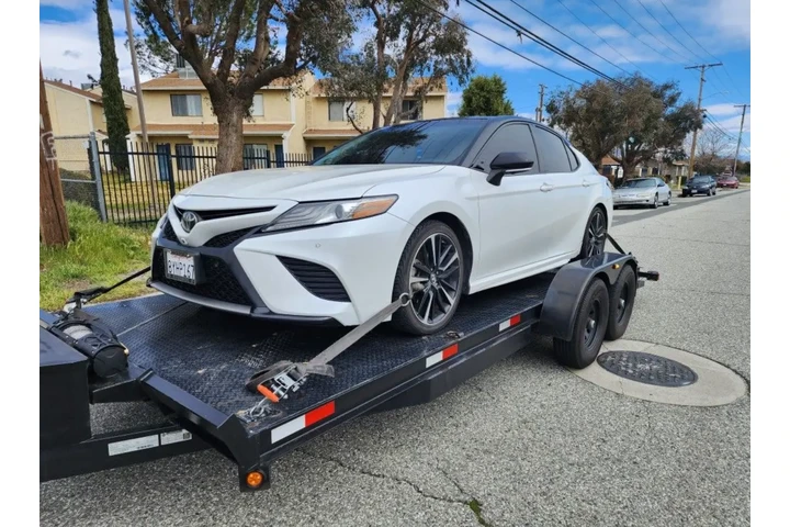 Towing car hauler image 4
