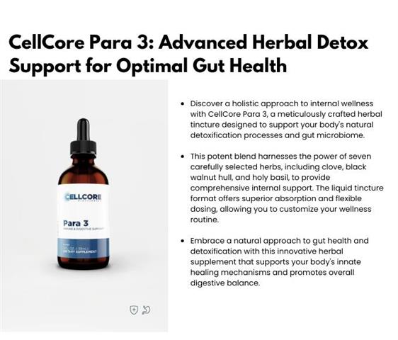 CellCore Para 3 Optimal Health image 1