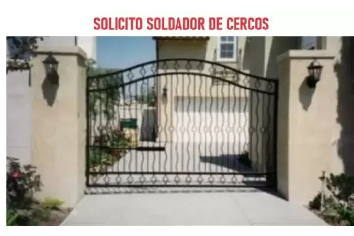 ▶️SOLICITO SOLDADOR DE CERCOS image 1