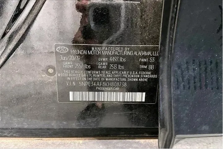 $13991 : Hyundai SONATA 2019 Limited image 8