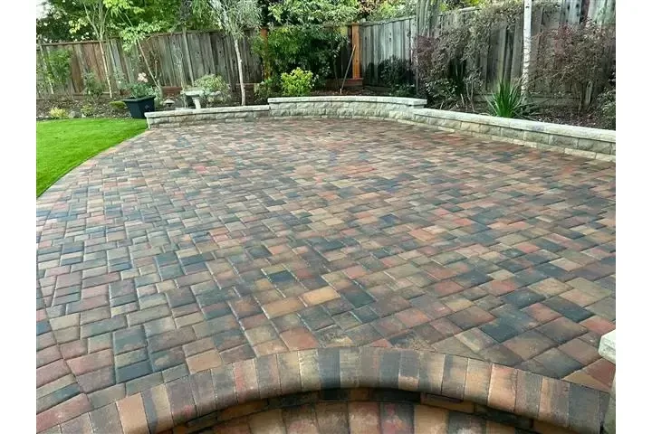 Pavers and Synthetic Grass image 9