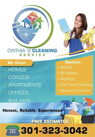 $1 : Cinthya Cleaning Service image 2