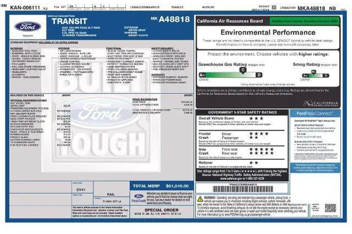 $24900 : Ford Transit 2021 350 XL 3dr image 7