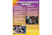 ASSISTENTE DE MECHANICO en Los Angeles