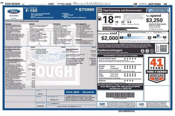 $31614 : Ford F-150 2018 4x4 XLT 4dr image 2